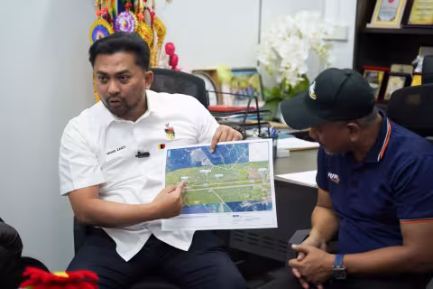 Lawatan Tapak bagi semakan semula cadangan mewujudkan Lintasan Rata Awam (LRA) bagi kegunaan Kampung Orang Asli Panchor, Bahau, Negeri Sembilan