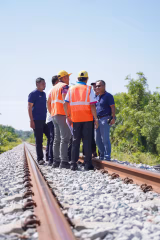 Lawatan Tapak bagi semakan semula cadangan mewujudkan Lintasan Rata Awam (LRA) bagi kegunaan Kampung Orang Asli Panchor, Bahau, Negeri Sembilan