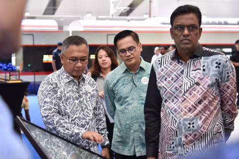 Majlis Penyempurnaan & Pengoperasian Landasan Berkembar Elektrik Gemas - Johor Bahru