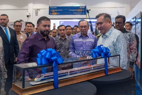 Majlis Penyempurnaan & Pengoperasian Landasan Berkembar Elektrik Gemas - Johor Bahru