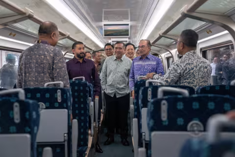 Majlis Penyempurnaan & Pengoperasian Landasan Berkembar Elektrik Gemas - Johor Bahru