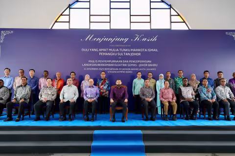 Majlis Penyempurnaan & Pengoperasian Landasan Berkembar Elektrik Gemas - Johor Bahru